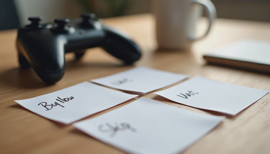 Buy Now, Wait, or Skip: Decision Framework for New Games